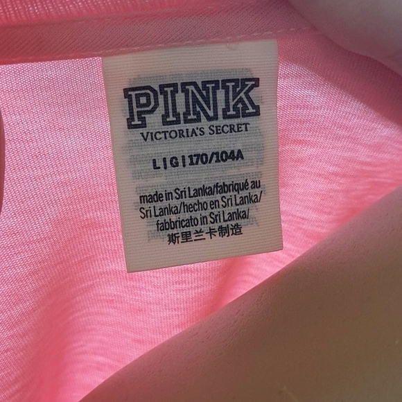 Pink by Victoria's Secret Pink Long-Sleeved Campus T-Shirt - Picture 5 of 5